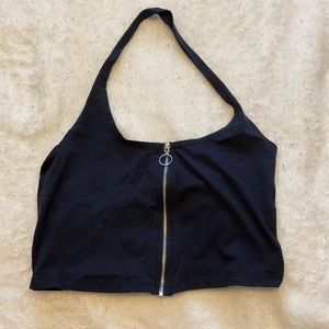 Me to we halter zip up top